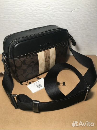 Мужская сумка coach Graham Crossbody In Blocked