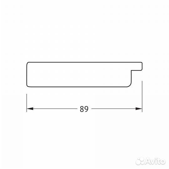Зеркало Evoform Defenite BY 3911 47x57 перламутро