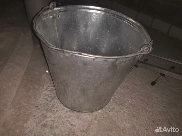 Ведро оцинкованное