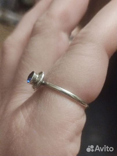 Кольца серьги. Серебро 875