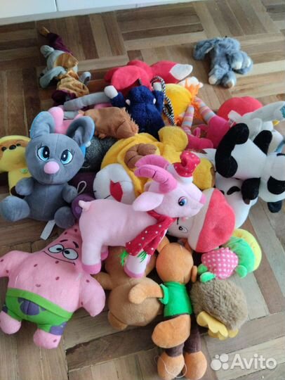 Мягкие игрушки пакетом