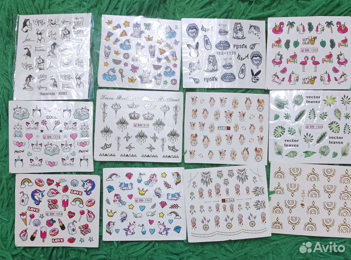 Наклейки для ногтей