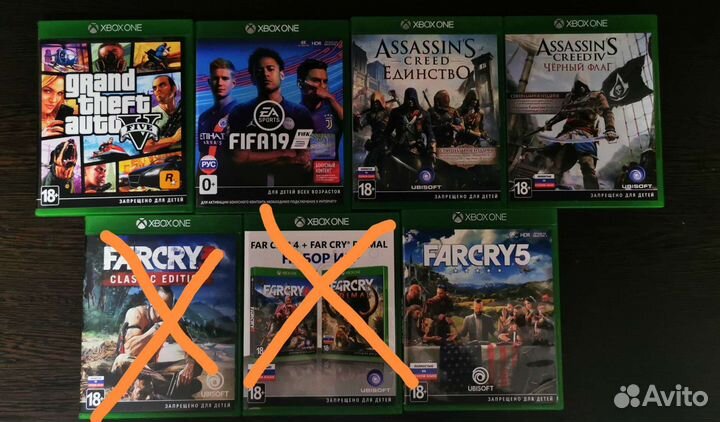 Игры на xbox One