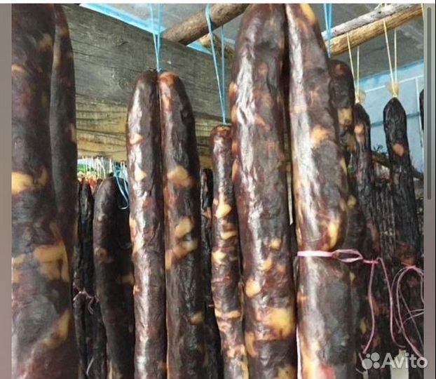 Конская колбаса казы