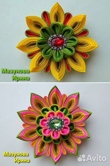 Заколка для волос ручная работа