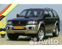 Стекло птф mitsubishi pajero sport 1998-2008, 1шт