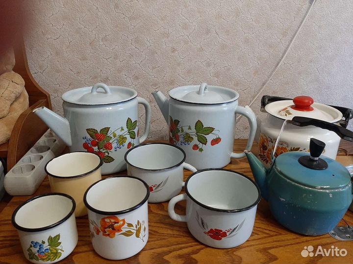 Эмалированная посуда СССР