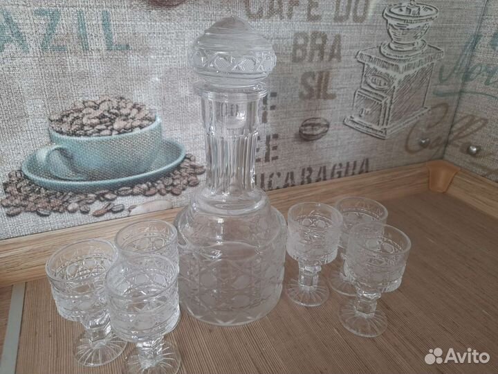 Графин хрустальный СССР