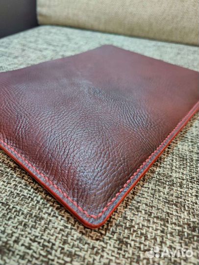 Чехол на Макбук Macbook 13 кожаный handmade