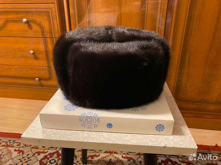 Шапка меховая мужская 58 размер
