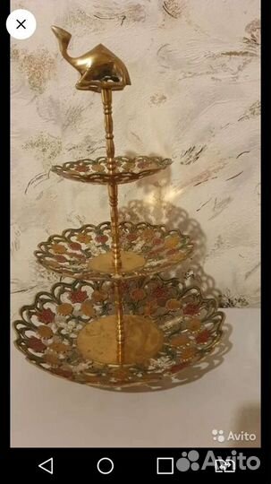 Этажерка фруктовница арабская с верблюдом