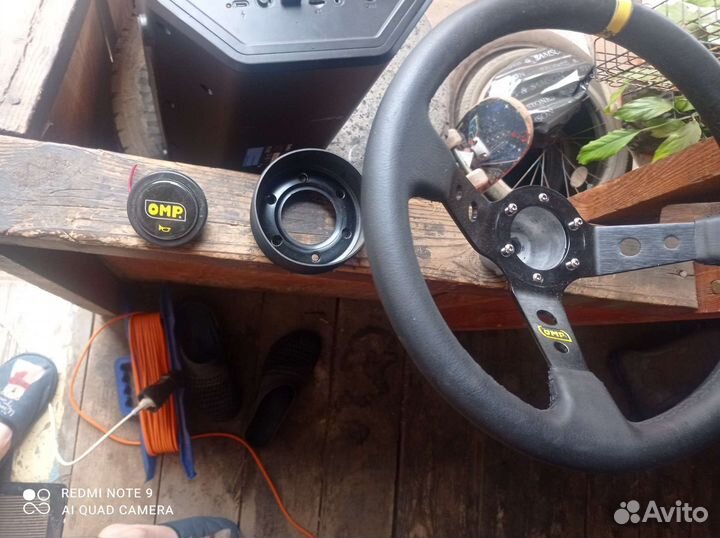 Спортивный руль omp