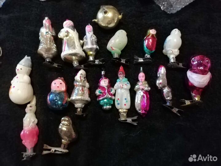 Елочные игрушки СССР