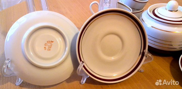 Кофейный сервиз. дфз Вербилки 1970-е СССР