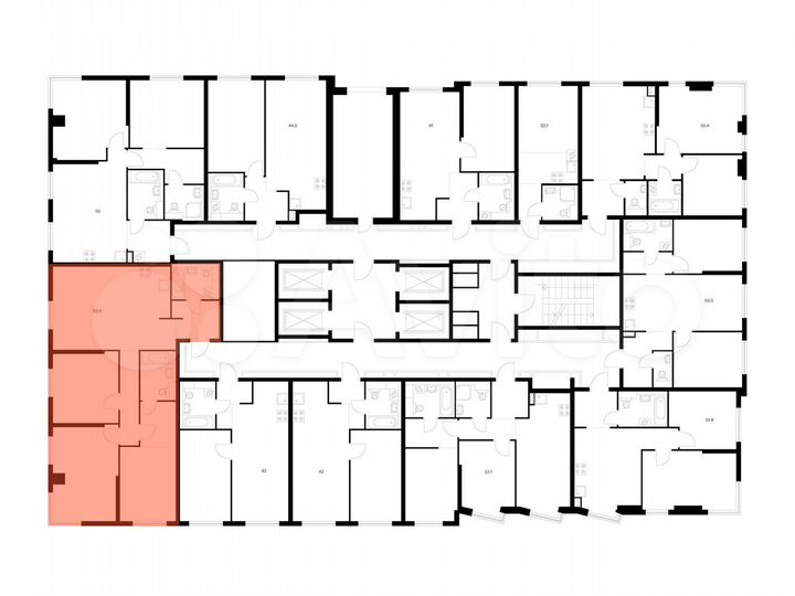 3-к. квартира, 93,4 м², 6/32 эт.