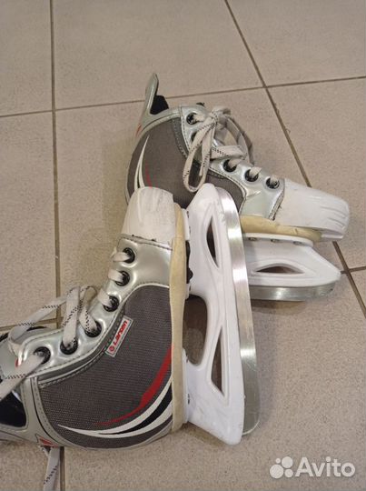 Коньки детские раздвижные р. 28-31