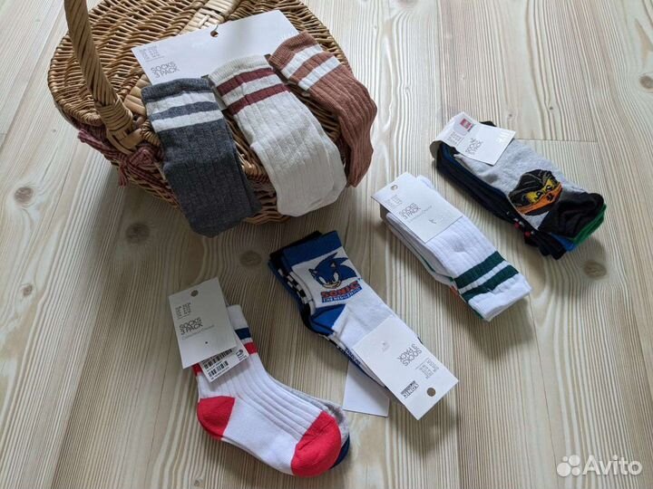 Носки H&M. Размер 22/24. Оригинал