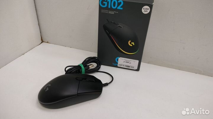 Мышь Проводная Logitech G102