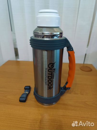 Термос 1,2 литра из нержавеющей стали