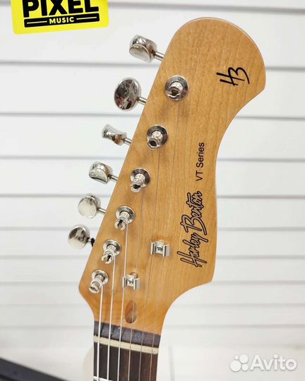 Электрогитара Harley Benton ST-62BK Hot Rod