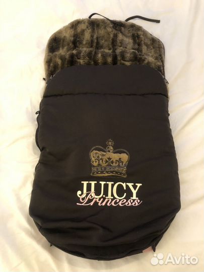 Juicy couture конверт зимний для коляски
