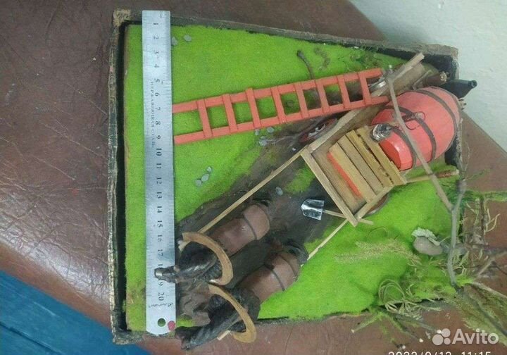 Поделка в школу дет сад пожарная безопасность