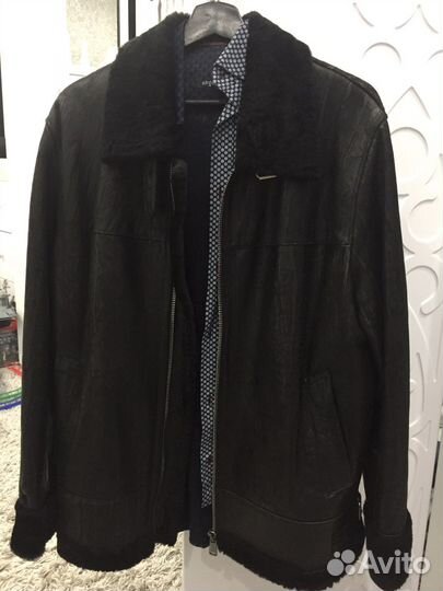 Дубленка натуральная Пилот/Авиатор 48