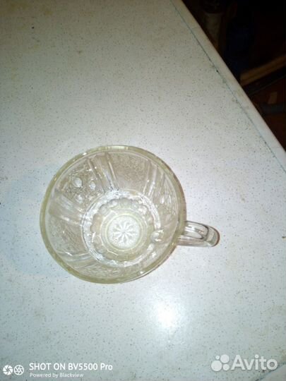 Чашка хрустальная