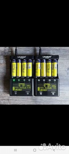 Аккумуляторы li-Ion,Ni-Mh 18650,21700,26650 AA AAA