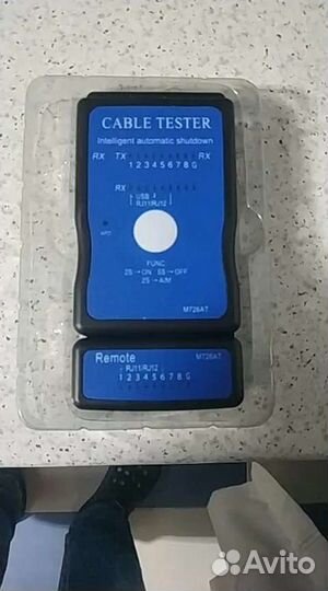 Тестер кабелей для интернета домаш.телефон новый