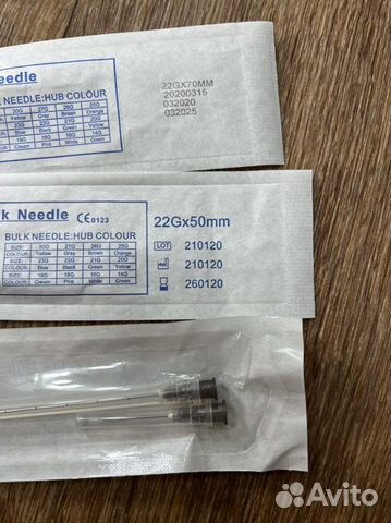 Канюля, иглы. луер лок