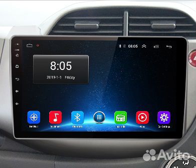 Штатная магнитола Honda FIT Android