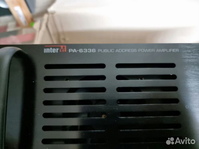 Inter-M PA-6336 Трансляционный усилитель мощности