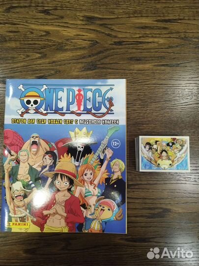Альбом+Полный сет panini One Piece Le Nouveau Mond