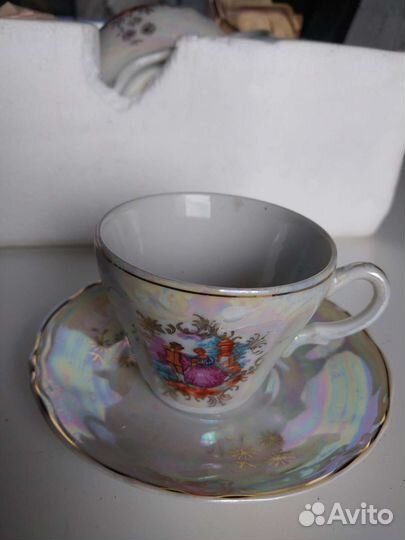 Сервиз кофейный из японии музыкальный