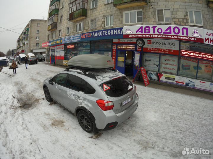 Багажник бокс на крышу Subaru Impreza XV (2012-17)