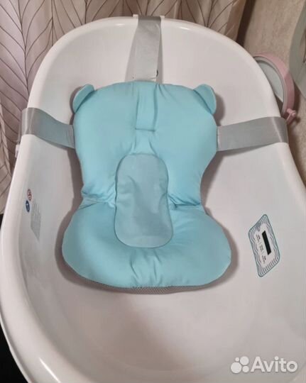 Детская ванна с термометром + гамак для купания