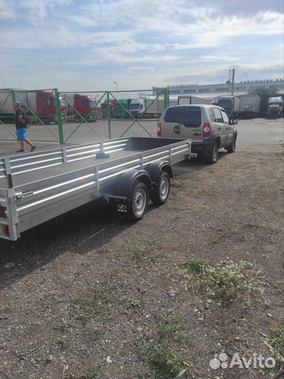 Прицеп двухосный мзса 817735 кат.В. Арива.Доставка