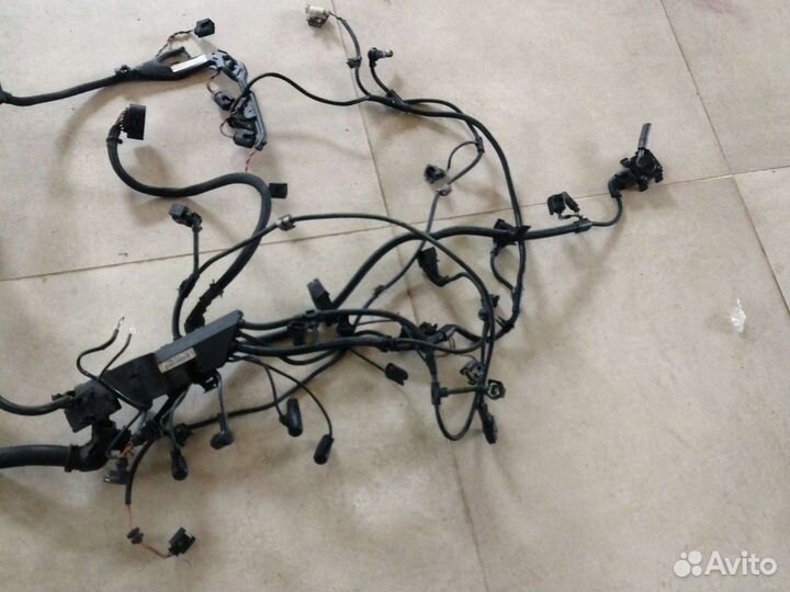 Моторное проводка на bmw X3 E83 M47D20 2008год