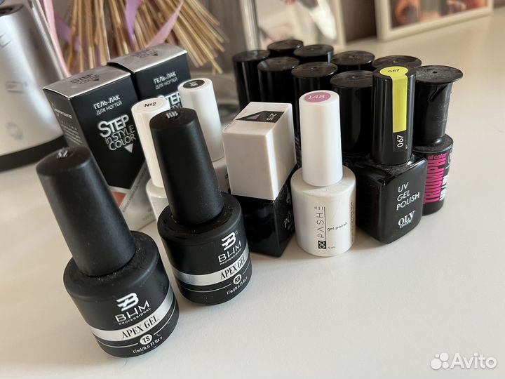 Гель лаки, база, топ