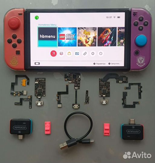 Аксессуары Nintendo switch Oled, Lite, 1/2 rev