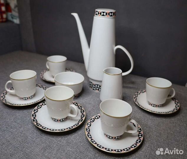 Кофейный сервиз Freiberg, гдр