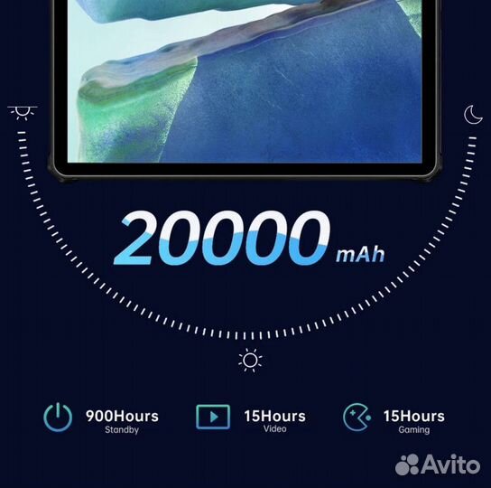 Планшет Oukitel 8/256/20000mAh новый