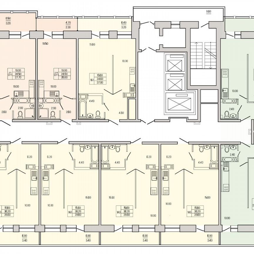 Квартира-студия, 27,6 м², 2/19 эт.