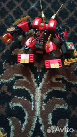 Lego ninjago робот