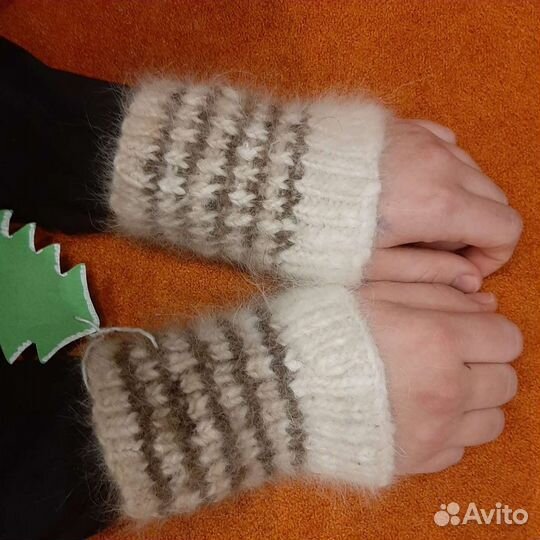 Браслет-напульсник из собачьей шерсти