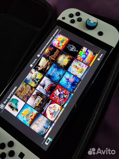 Nintendo switch oled прошитая 512gb