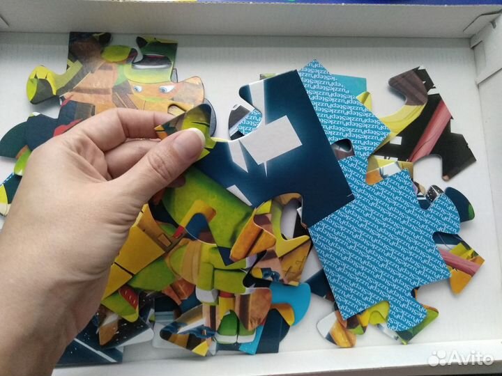 Черепашка-ниндзя пазлы большие