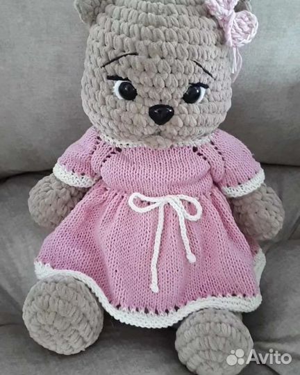 Мишка Тедди большая рост 46 см