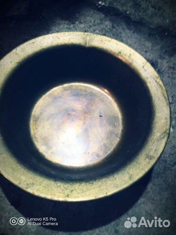 Медный таз для варенья